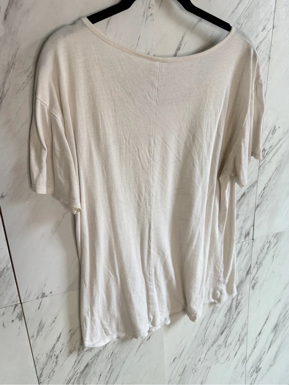 Bundle of 2 Cozy Lounge Graphic Tops - ASOS & Forever 21 Grey White Size Medium